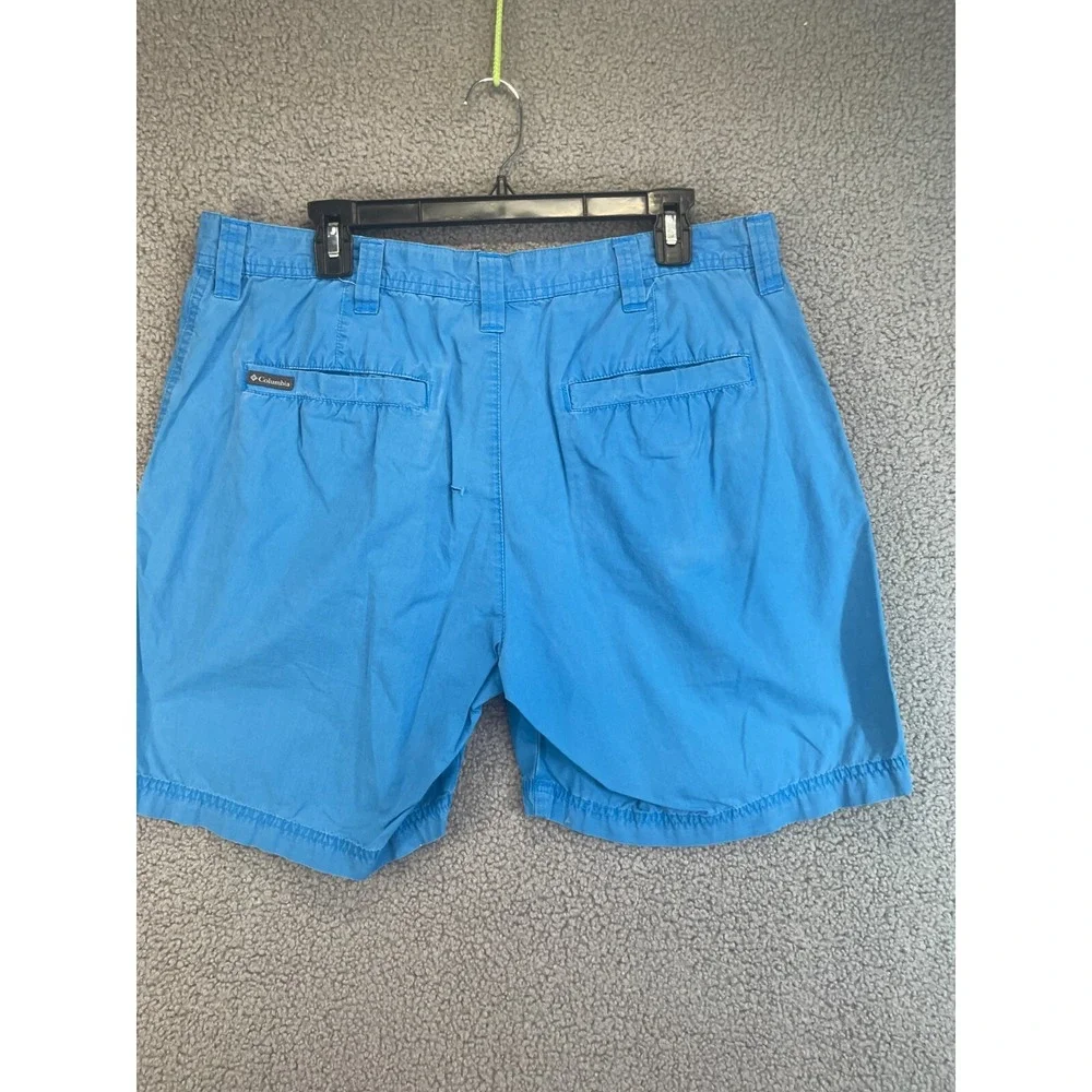 COLUMBIA LIGHTWEIGHT CHINO STRETCH‎ SHORTS, Blue SIZE 36W